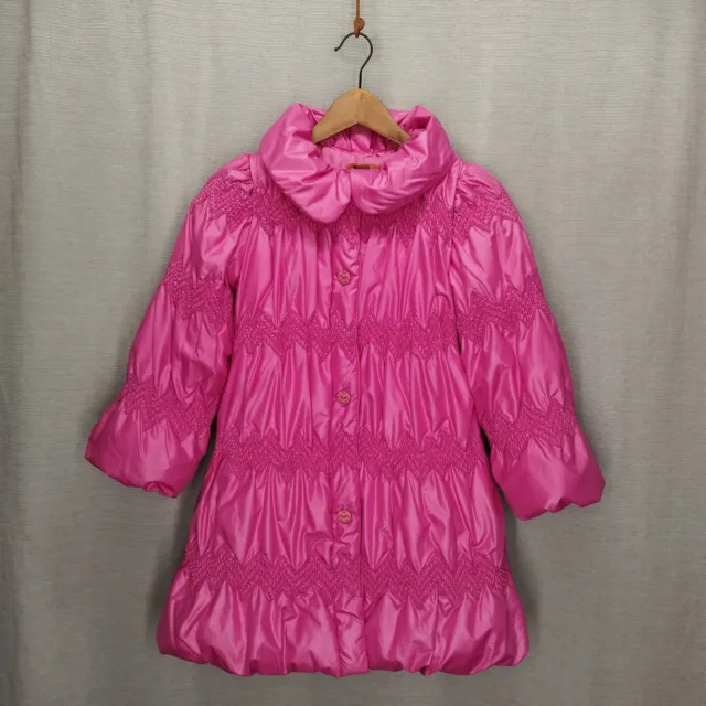 Missoni Puffer Coat for Girls 10YO in Pink