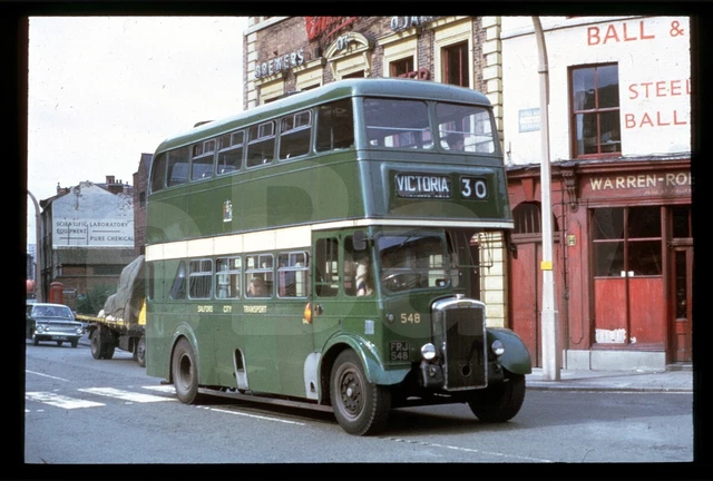 COPY BUS SLIDE - Salford City Transport 548 FRJ548 £3.80 - PicClick UK