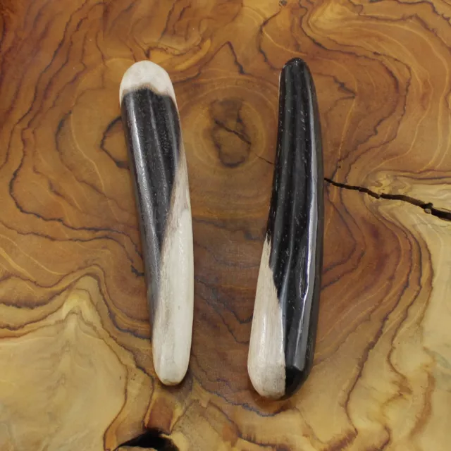 Budawi® versteinerter fossiler Holz Edelstein Massagestab Massagegriffel 3
