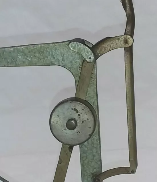 Alte Briefwaage,Federwaage Bürotechnik max 1 kg- Dekoration S  71 7
