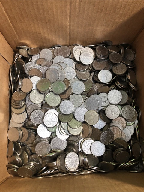 1000+ Bulk Random PACHISLO SLOT MACHINE TOKENS Standard 984" 25mm