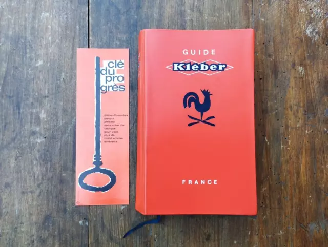 Guide Kléber 1972 + marque page