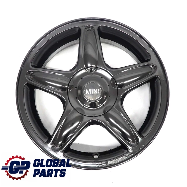 MINI COOPER ONE R50 R55 R56 Nero Cerchio AlluMini o Alufelge 16
