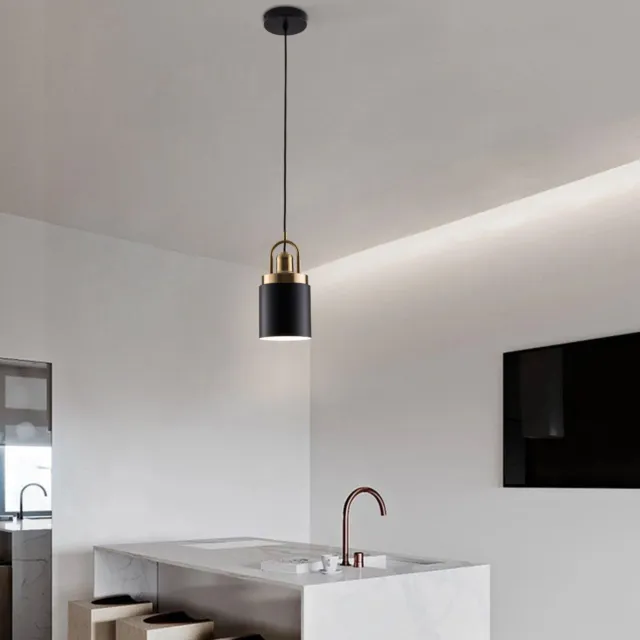 Modern Metal Pendant Light Industrial Chandelier Hanging Ceiling Lamp Fixture