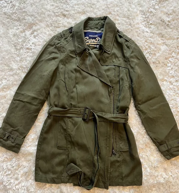 Superdry premium trench shop coat