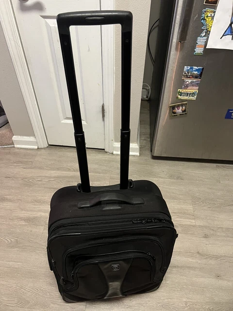 TUMI T TECH EXPANDABLE SUITCASE 2 Wheel BLACK UPRIGHT 57621D 21" FREE SHIP 2