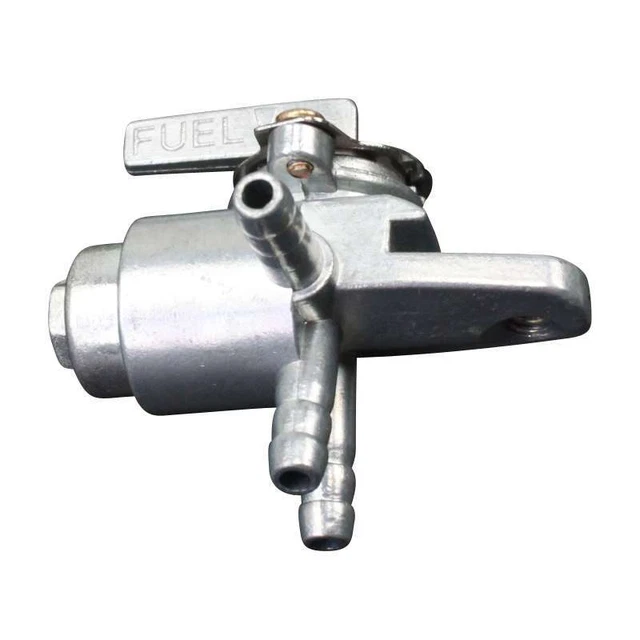 Lot De 2 Robinets D'Essence M10 X 1 - Interrupteur Carburant ATV Moto, Pièces Rechange Métal