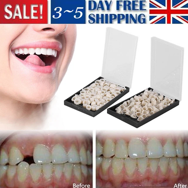 NEW TEMPORARY CROWNS Posteriors Anterior Molar Resin Tooth Teeth Caps