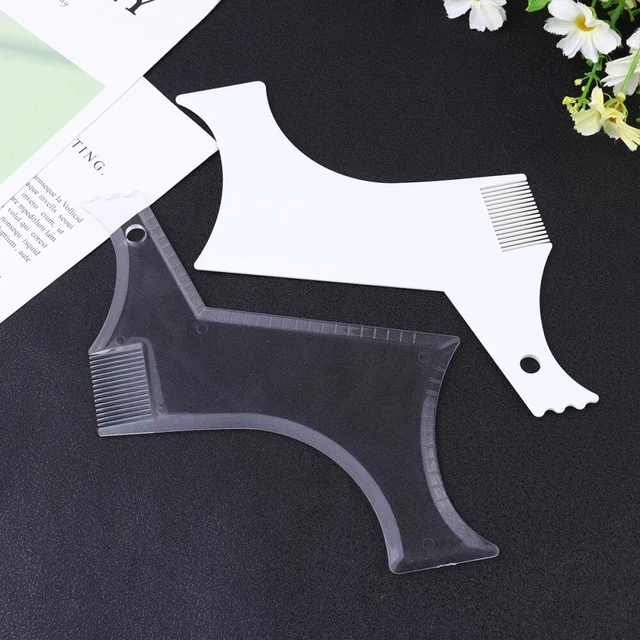 RULER FACIAL HAIR Beard Ruler Guide Shaper £12.25 - PicClick UK