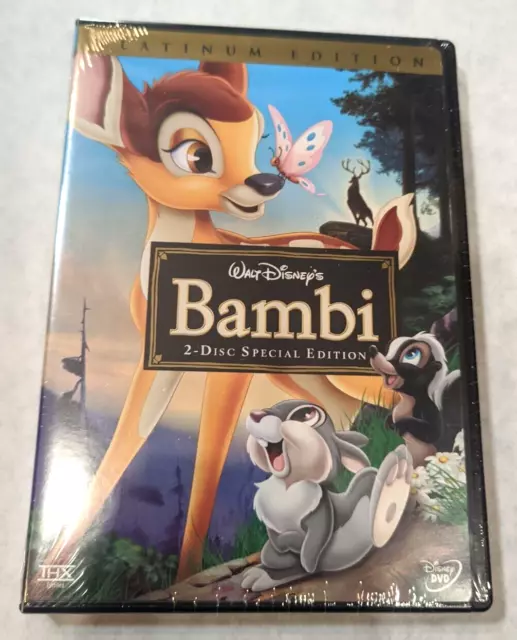 Bambi (DVD, 2005, 2-Disc Set, Special Edition/Platinum Edition)
