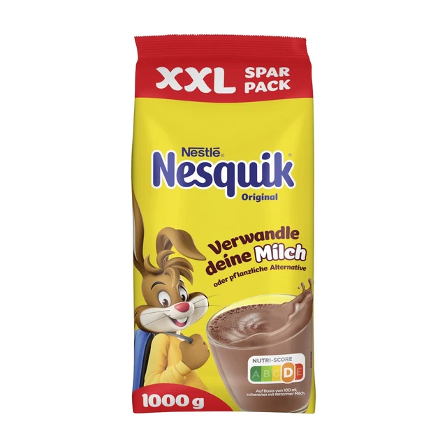 NESQUIK ORIGINAL XXL Cocoa Beverage Powder Sachet 1000 g £8.35 ...