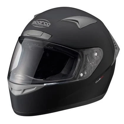 Sparco Club X-1 Competition Helmet Lightweight Medium Black