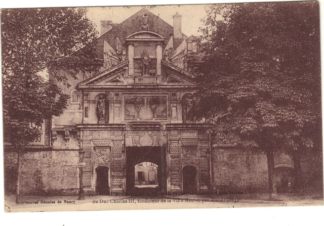 54 - cpa - NANCY - Citade Gate