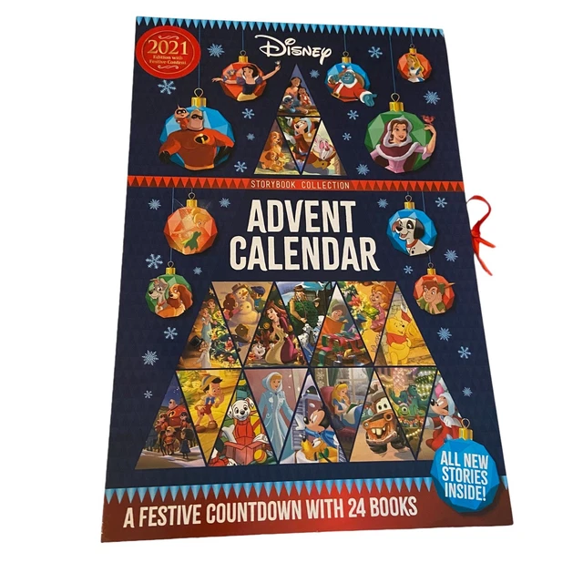 2021 DISNEY STORYBOOK Collection Advent Calendar HC Book 24 Mini Books