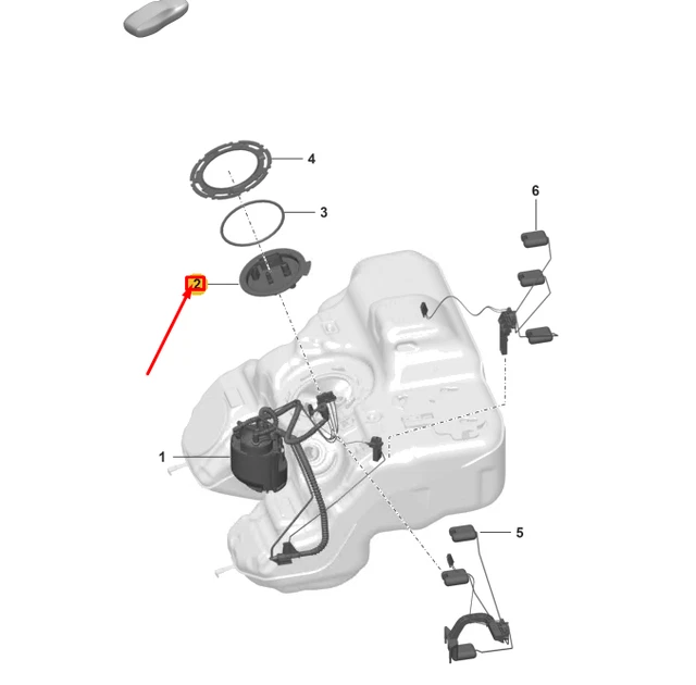 Kit Pompe à Carburant AM133627 Pour Moteurs Kohler Command 11-16HP - Remplacement Pour Tondeuses John Deere
