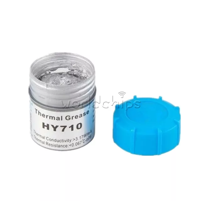 10g/20g HY710 Silver Thermal Grease Paste Compound Chipset Cooling For GPU CPU