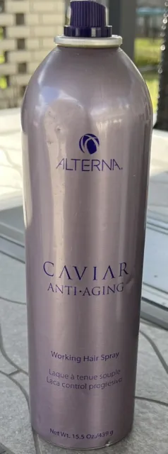 Alterna Working Hairspray 15.5 oz 500 ml. Hair Spray, Missing Cap, Read Descrip.