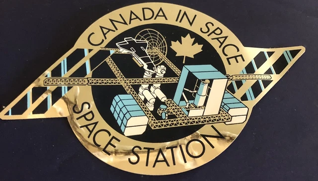 Canada In Space…Space Station Sticker