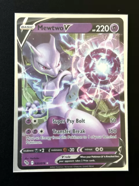 Mewtwo V (030/078) [Pokémon GO] - DarksideGames