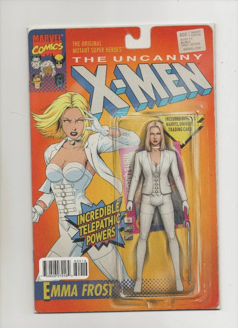 Uncanny X-Men #600 - Emma Frost Action Figure Variant Cover - (Grade 9.2) 2016