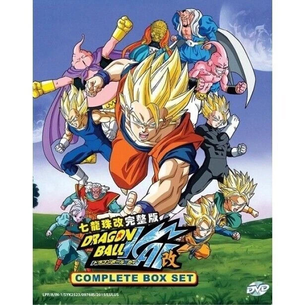 Dragon Ball Z Kai EP1-159 Complete TV Series Blu-ray BD 4 Discs Chinese Sub