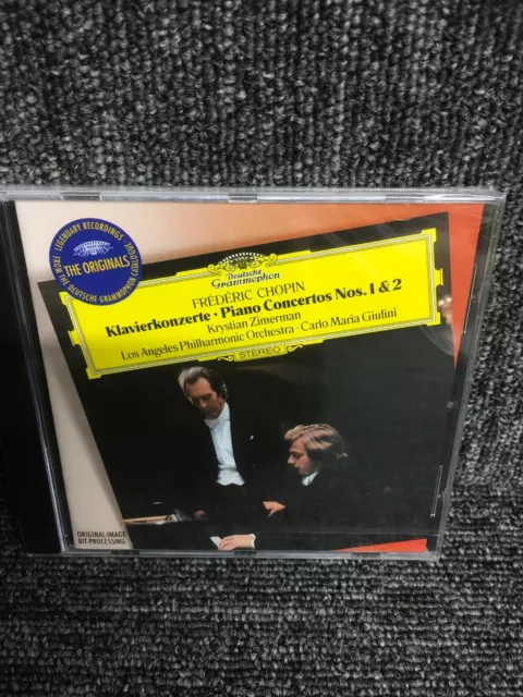 Zimerman/Lapo/Giulini - Chopin: Klavierkonzerte 1 & 2  Cd New Chopin,Frederic