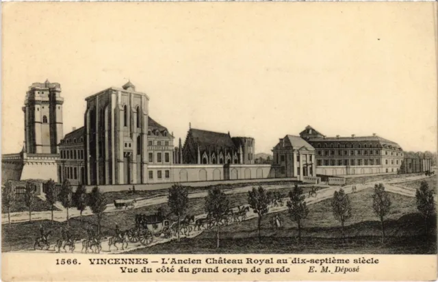 CPA AK Vincennes L'Ancien Chateau Royal FRANCE (1283192)