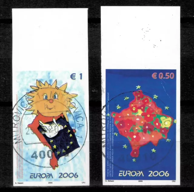 Kosovo 2010 ☀ Europa CEPT - Integration set/ Imperf ☀ Used