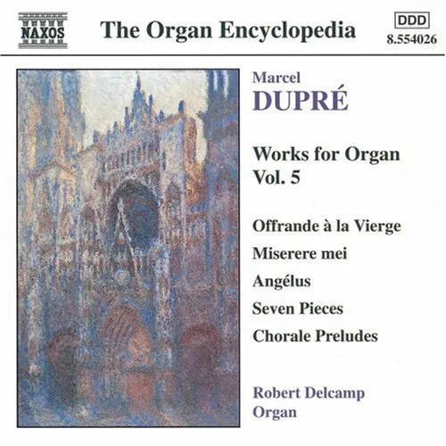 Marcel Dupré Works for Organ Vol. 5 (CD) Album