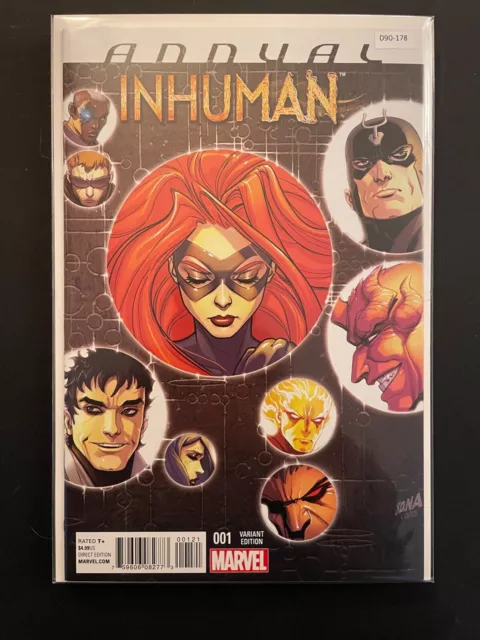 Annual Inhuman 001 Variant High Grade 9.8 Marvel Comic Book D90-178