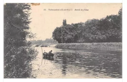 Cpa 95 Valmondois Bords De L'oise