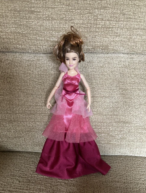 strapless open back dress Crystal Fairy Dress Hot Pink main image 1