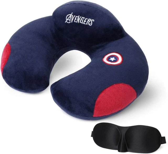 Oreiller Cervical De Voyage Avec Masque De Sommeil, Tour De Cou Voiture Enfant