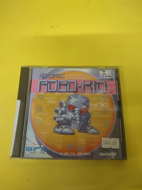 【美品】アトミックロボキッド　PCエンジン　HUカード backend=imagemagick;version=1;