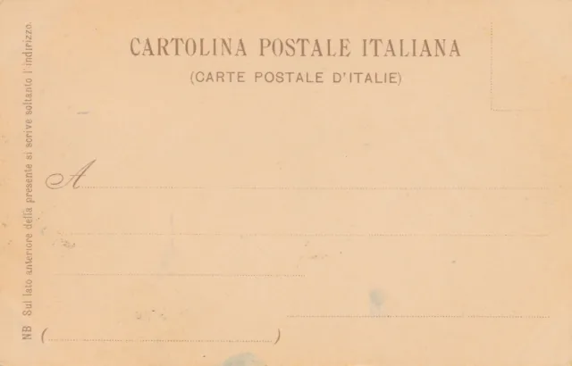 VENEZIA - Canal Grande Pal. Browning Postcard - Venice - Italy - udb (pre 1908) 2
