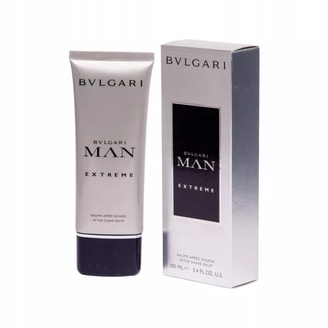 ✅⭐ BVLGARI BULGARI Man Extreme 100 ml After Shave Balm ⭐✅