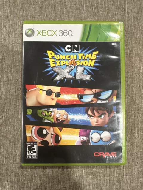 CARTOON NETWORK PUNCH Time Explosion XL Microsoft XBOX 360 Game $31.98 -  PicClick AU