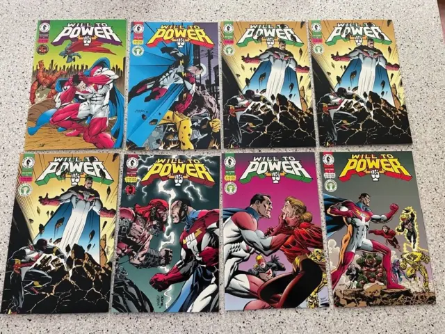 Will To Power lot of 12 comics - #3,4, 5 x3, 6-12 2