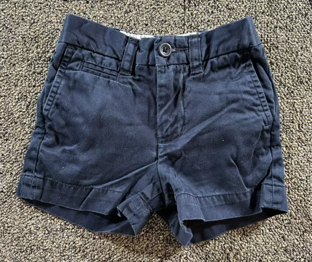 Polo Ralph Lauren Blue Shorts Boys Size 9m (t30)