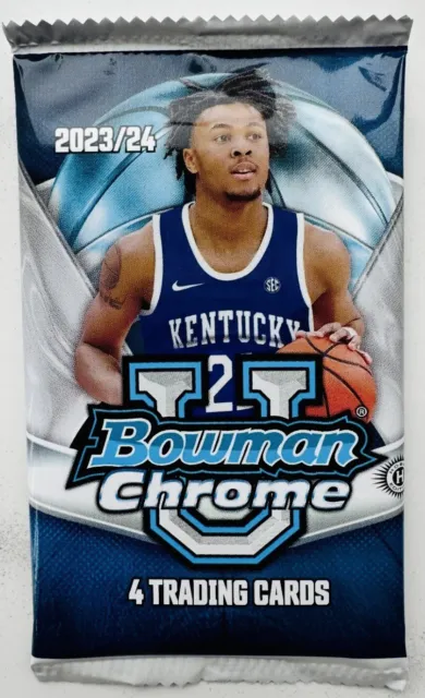 Cards Pack Bowman Chrome University Basketball 2023-24 Le/Bronny JAMES ?