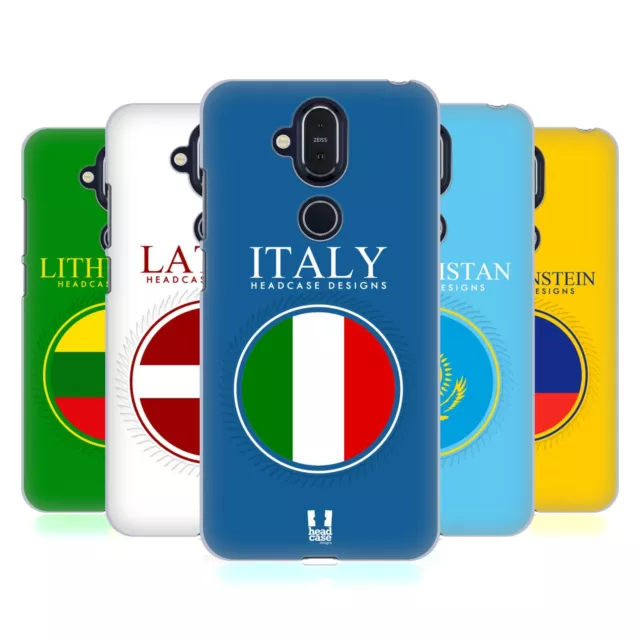 Head Case Designs Flag Patches Set 2 Hard Back Case For Nokia Phones 1