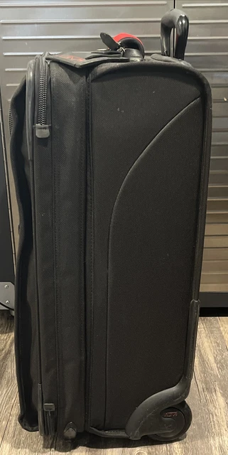 TUMI Adjustable Upright Rolling Suitcase Black 9