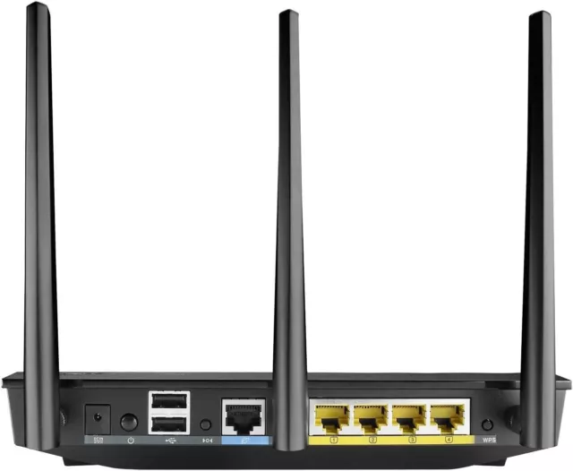 router inalámbrico ASUS RT-N66U Doble banda (2,4 GHz / 5 GHz) Gigabit Etherne... 2