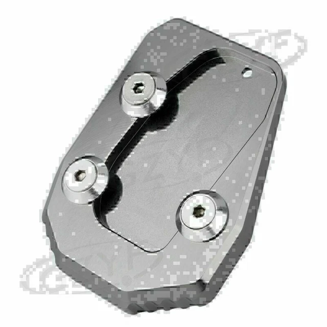 Piastra di estensione supporto laterale cavalletto per Yamaha MT09 2013 2014 15 16 grigio