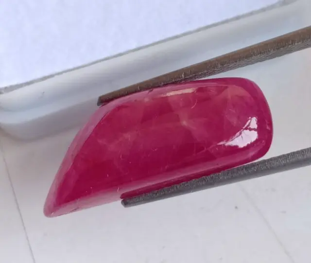 8.80 Cts Natural Ruby Fancy Shape Earth Mined Untreated Unheated Loose Gemstone