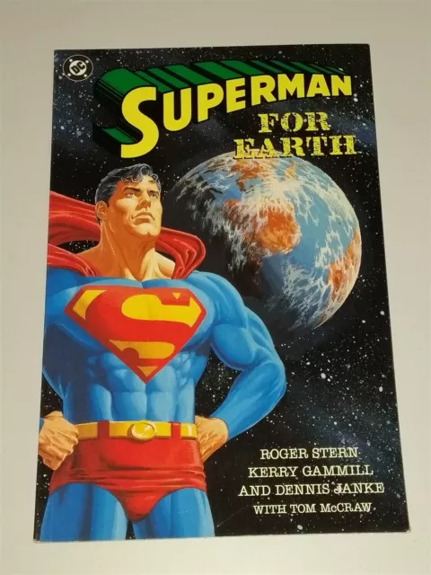 Superman For Earth Stern Gammill Janke Mccraw Dc Comics Tpb (Paperback) <