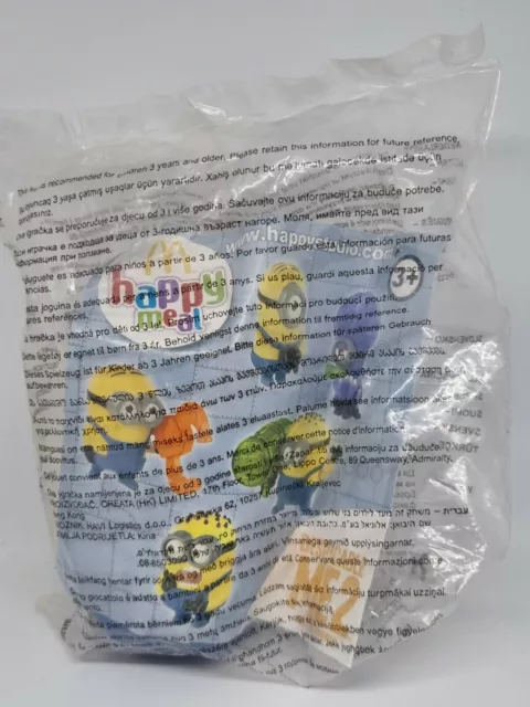 McDonalds Happy Meal Toy 2013 Despicable Minions 2 FiguresPlastic Toys  Squealer
