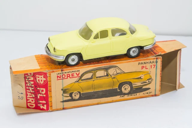 Miniature Norev 1/43 - Panhard PL17 Taxi G7 Paris - État Quasi Neuf, Boîte Avec Traces