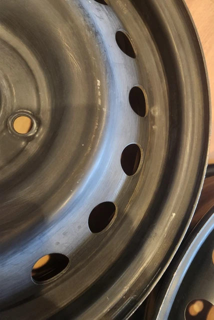 15x5.5 Steel Rim For Nissan Versa 2012-2019 – Black Painted – Road Ready Wheels