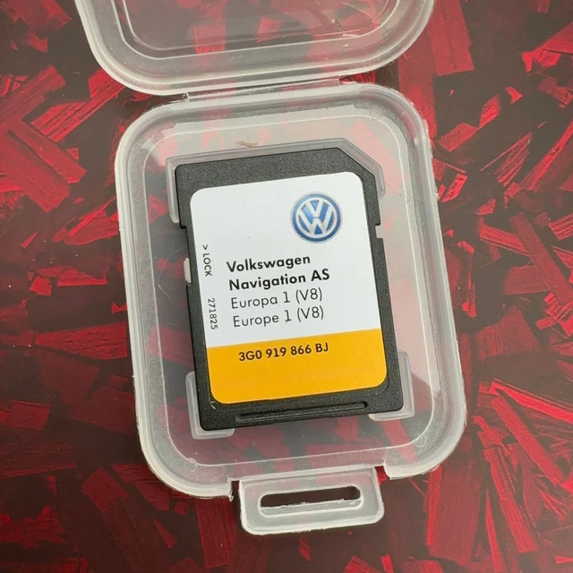 ORIGINAL SD KARTE NAVIGATION 2025/26 AS EUROPA 4 V6 DISCOVER MEDIA 2